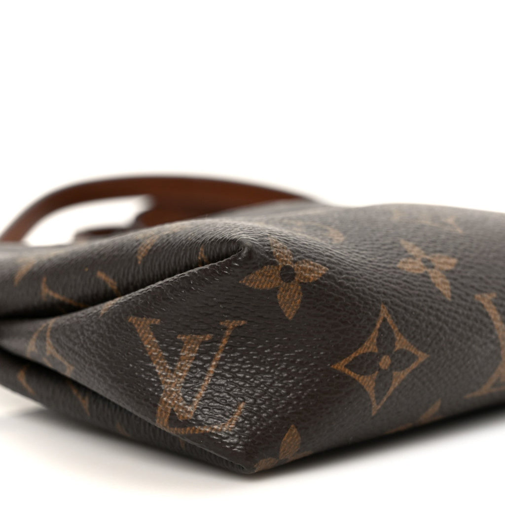 Louis Vuitton Monogram Pallas Clutch Black