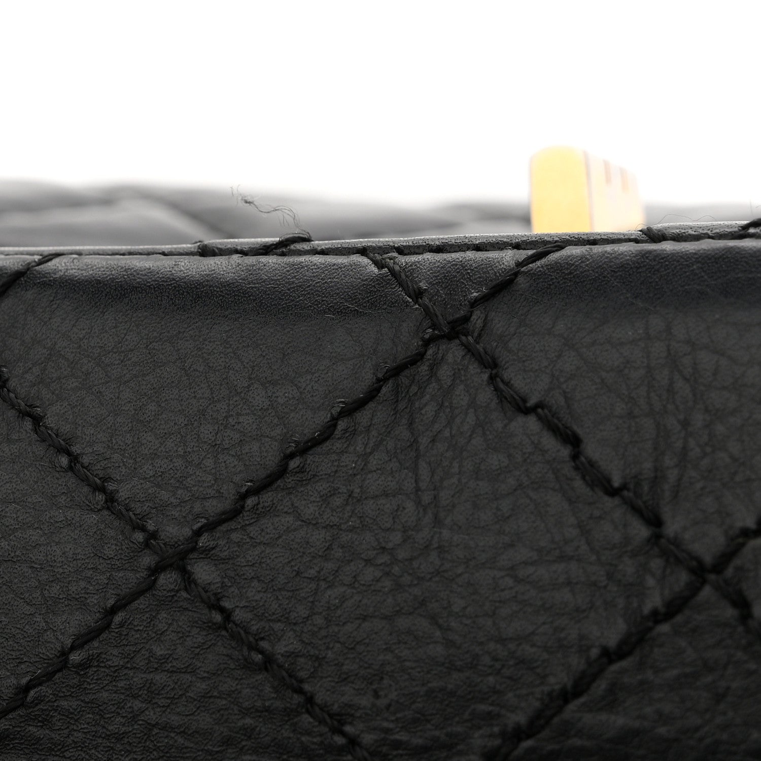 Chanel Aged Calfskin Quilted 2.55 Reissue 225 Flap Black