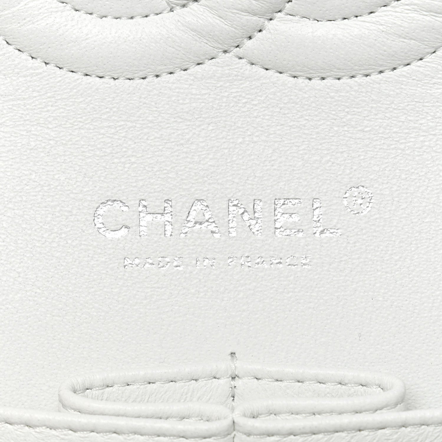 Chanel Caviar Quilted Medium Double Flap White