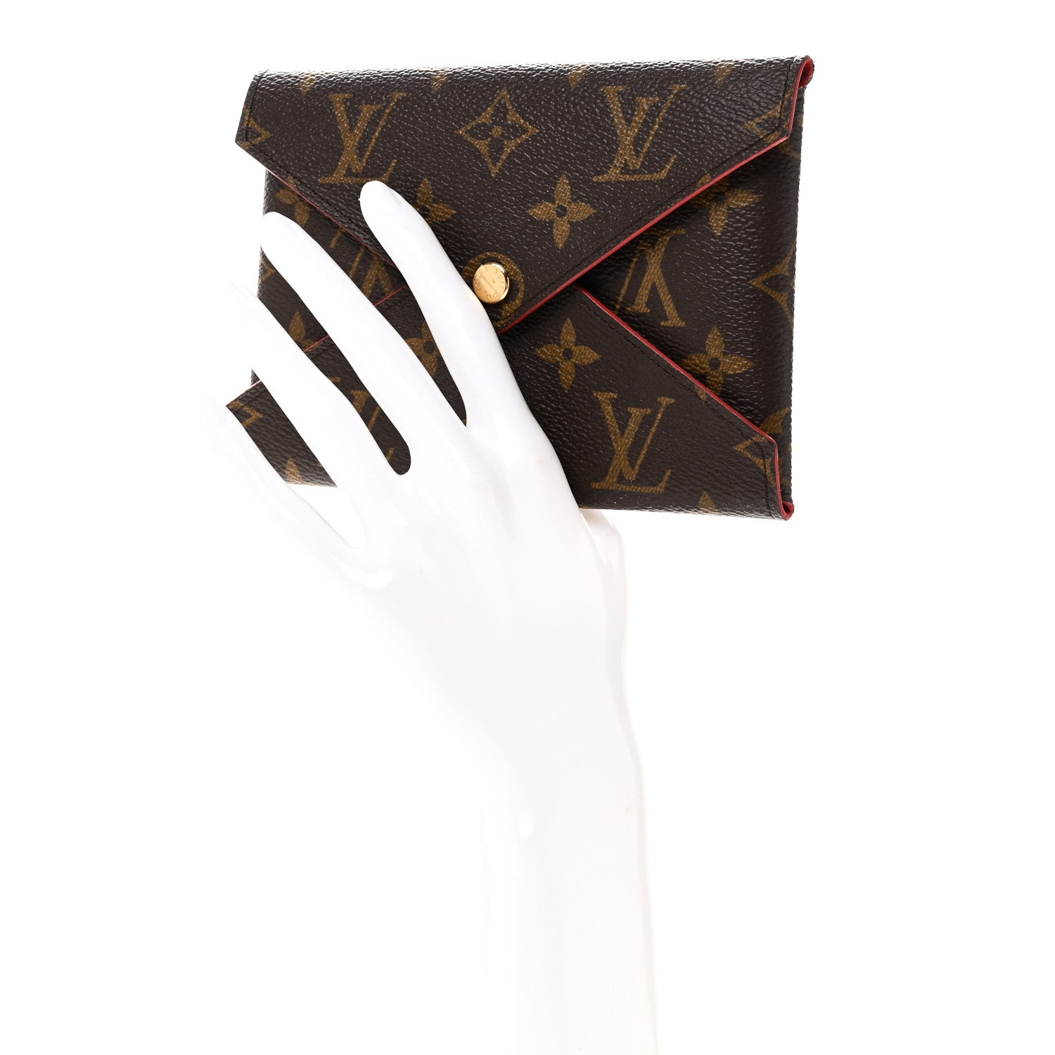 Louis Vuitton Monogram Medium Kirigami Pochette Insert Coquelicot