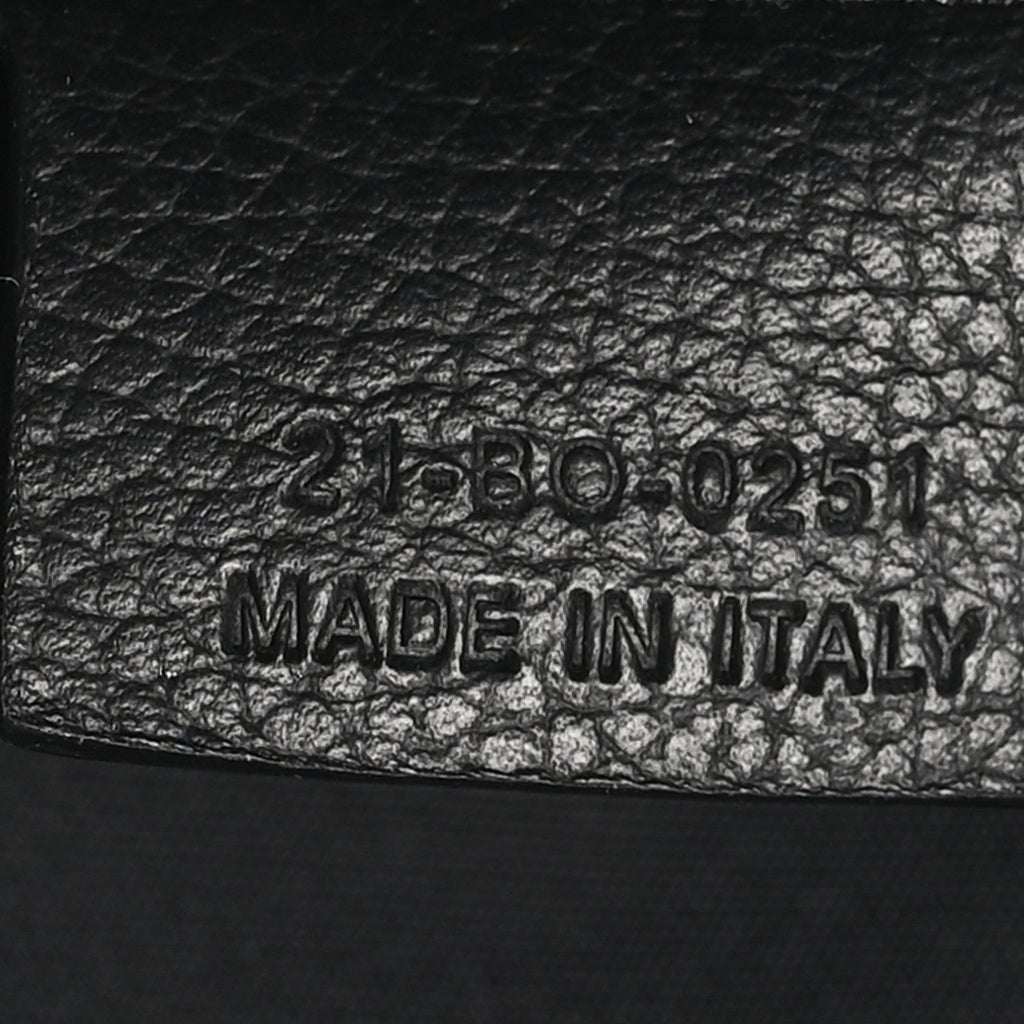 Christian Dior X PETER DOIG Grained Calfskin Slingbag Backpack Black