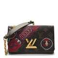Louis Vuitton Monogram Epi Kabuki Twist Chain Wallet