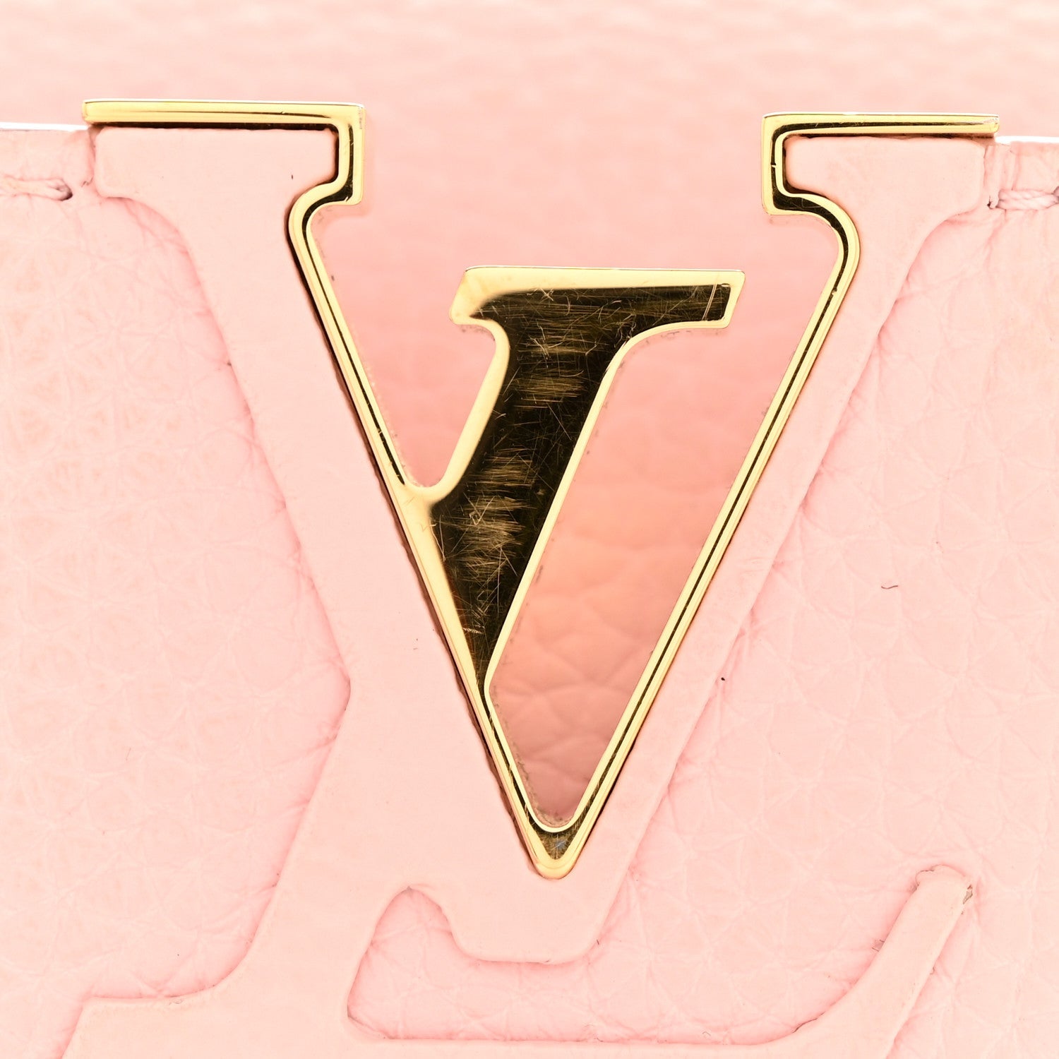 Louis Vuitton Taurillon Capucines BB Rose Jasmin