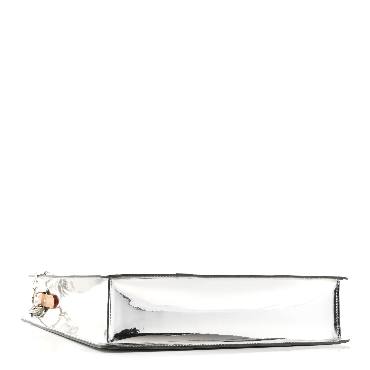 Louis Vuitton Monogram Mirror Sac Plat NM Silver