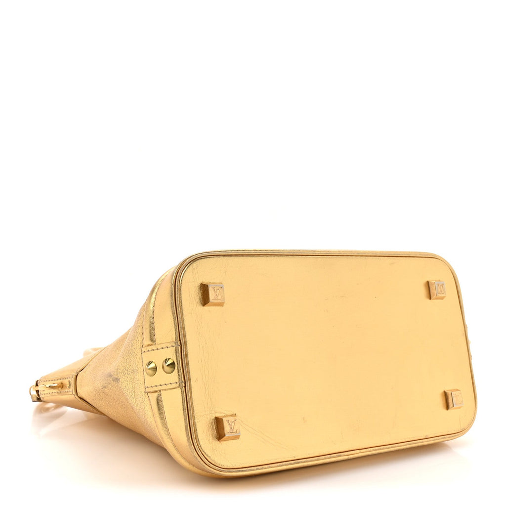 Louis Vuitton Suhali Lockit PM Gold