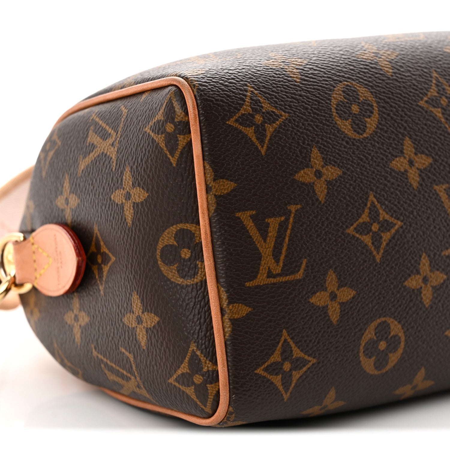 Louis Vuitton Monogram Speedy Bandouliere 20 Pink Orange