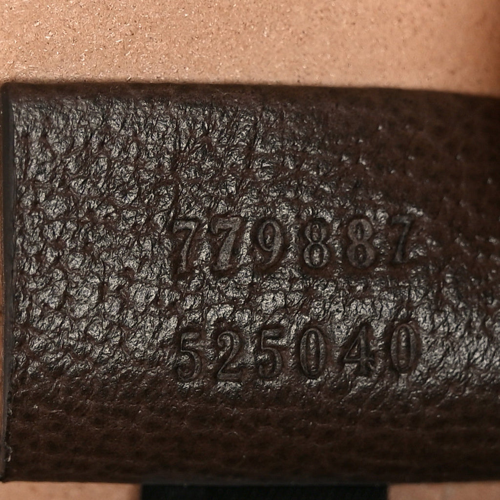 Gucci GG Supreme Monogram Web Large Ophidia Vertical Shopping Tote Brown