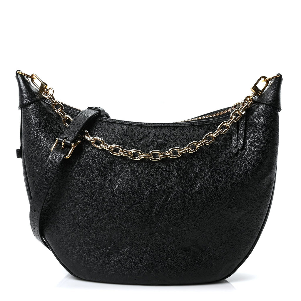 Louis Vuitton Empreinte Monogram Giant Loop Hobo Black