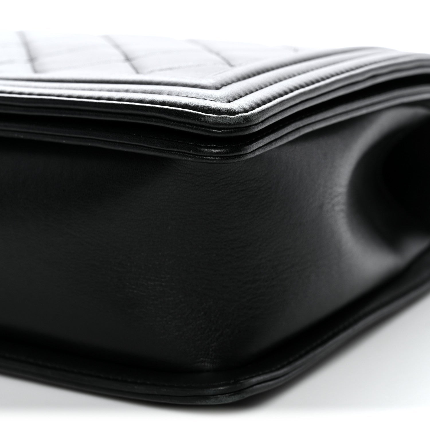 Chanel Calfskin Quilted Medium Boy Flap Black