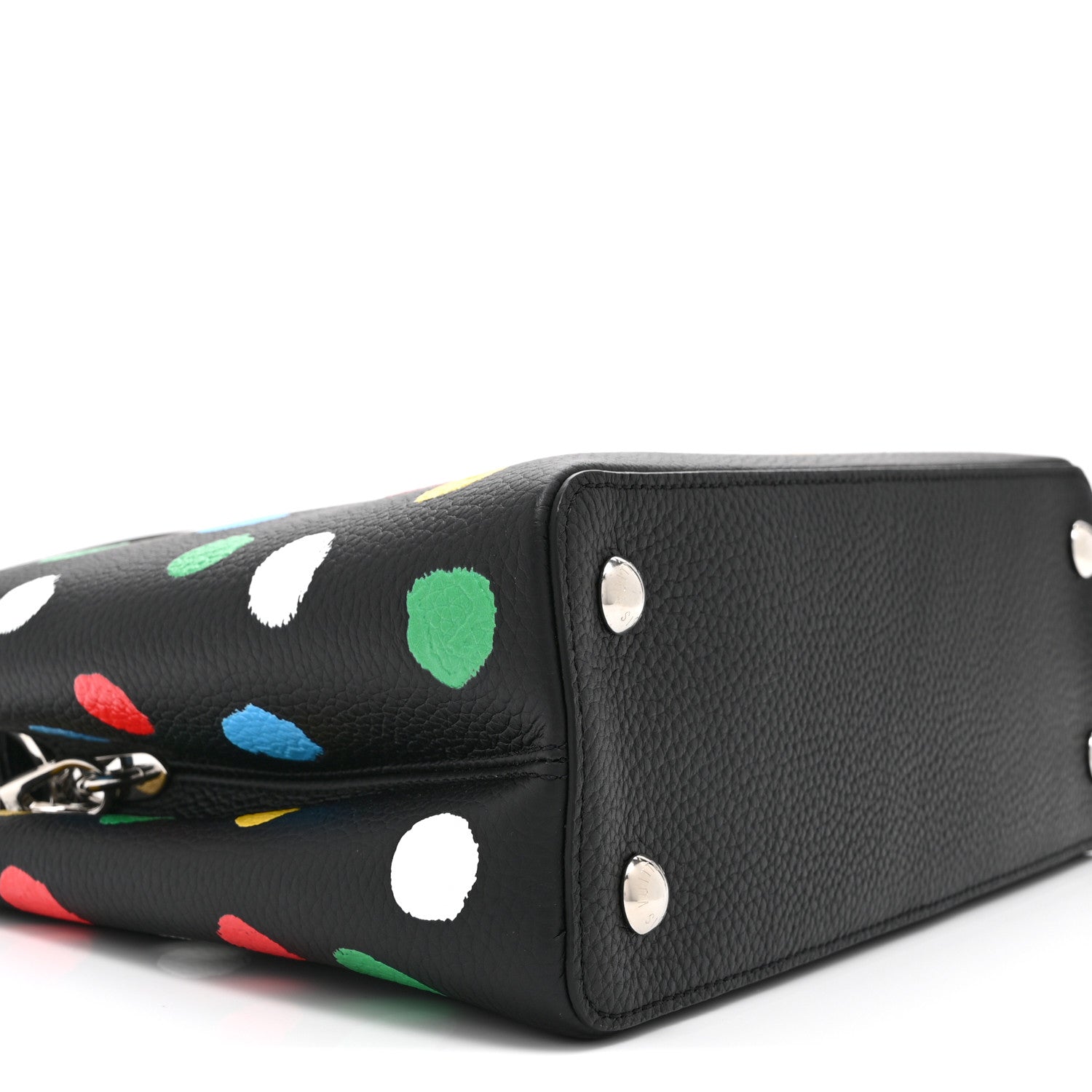 Louis Vuitton LV X YK Taurillon Capucine MM Black