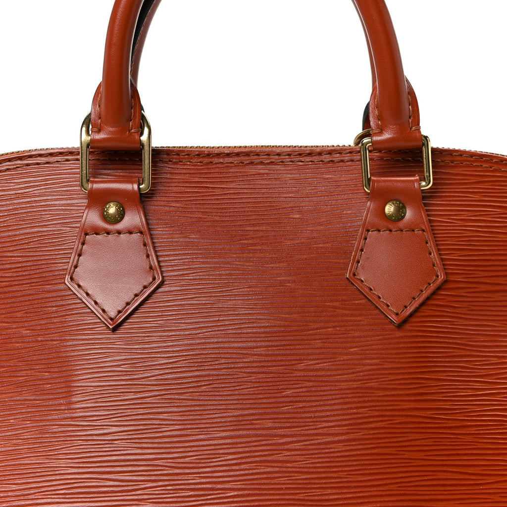 Louis Vuitton Epi Alma PM Kenyan Fawn