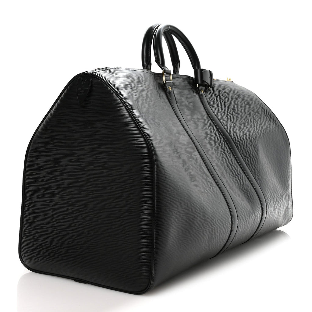 Louis Vuitton Epi Keepall 55 Black