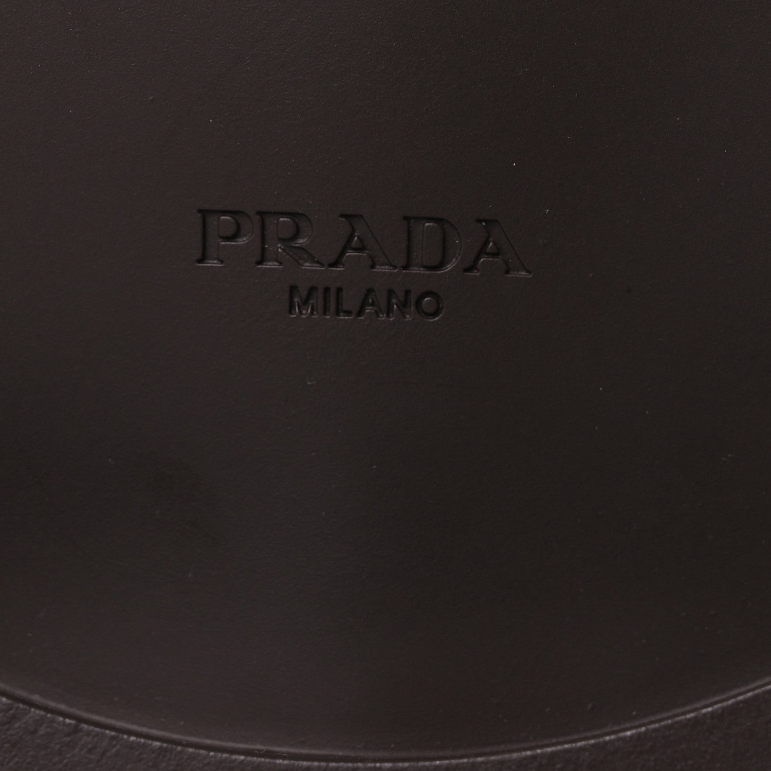 Prada Spazzolato Fume Re-Edition 1996 Buckle Sandals 41 Bruciato