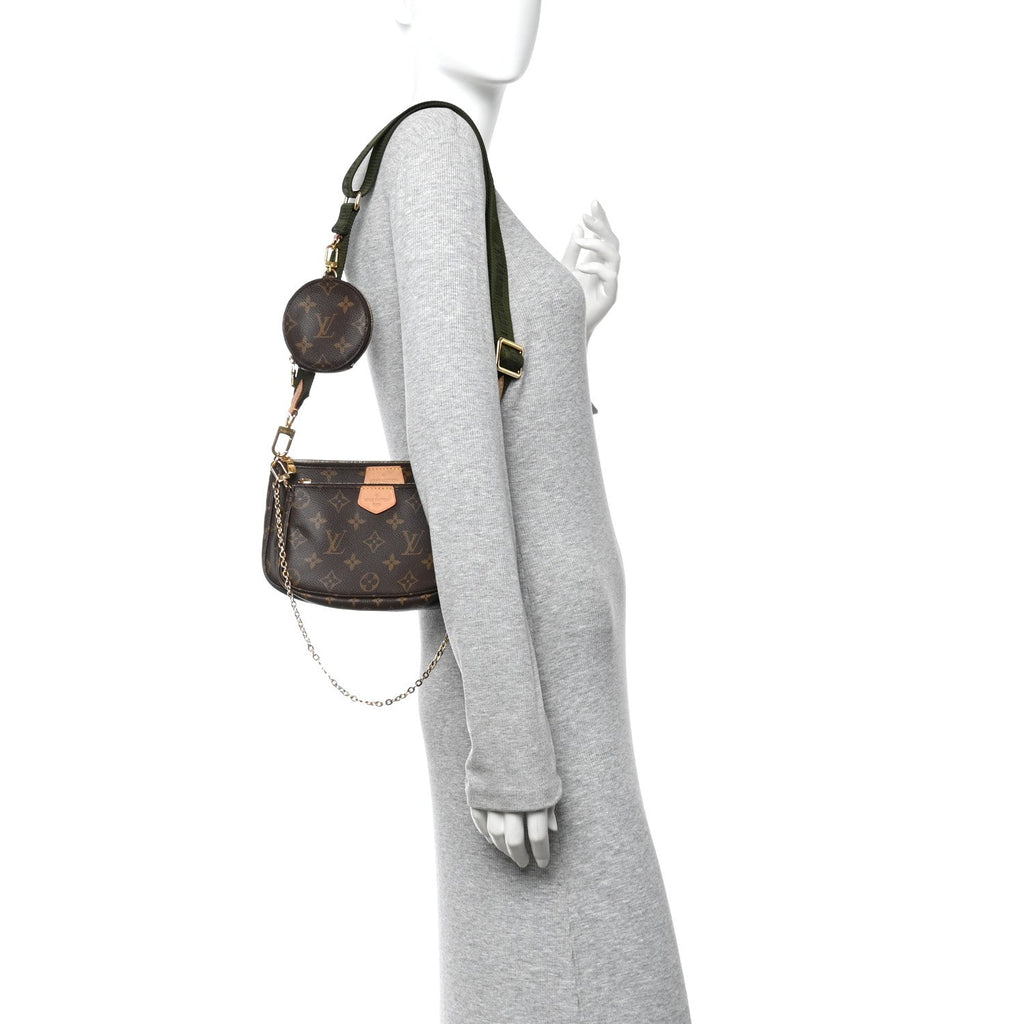 Louis Vuitton Monogram Multi Pochette Accessories Kaki