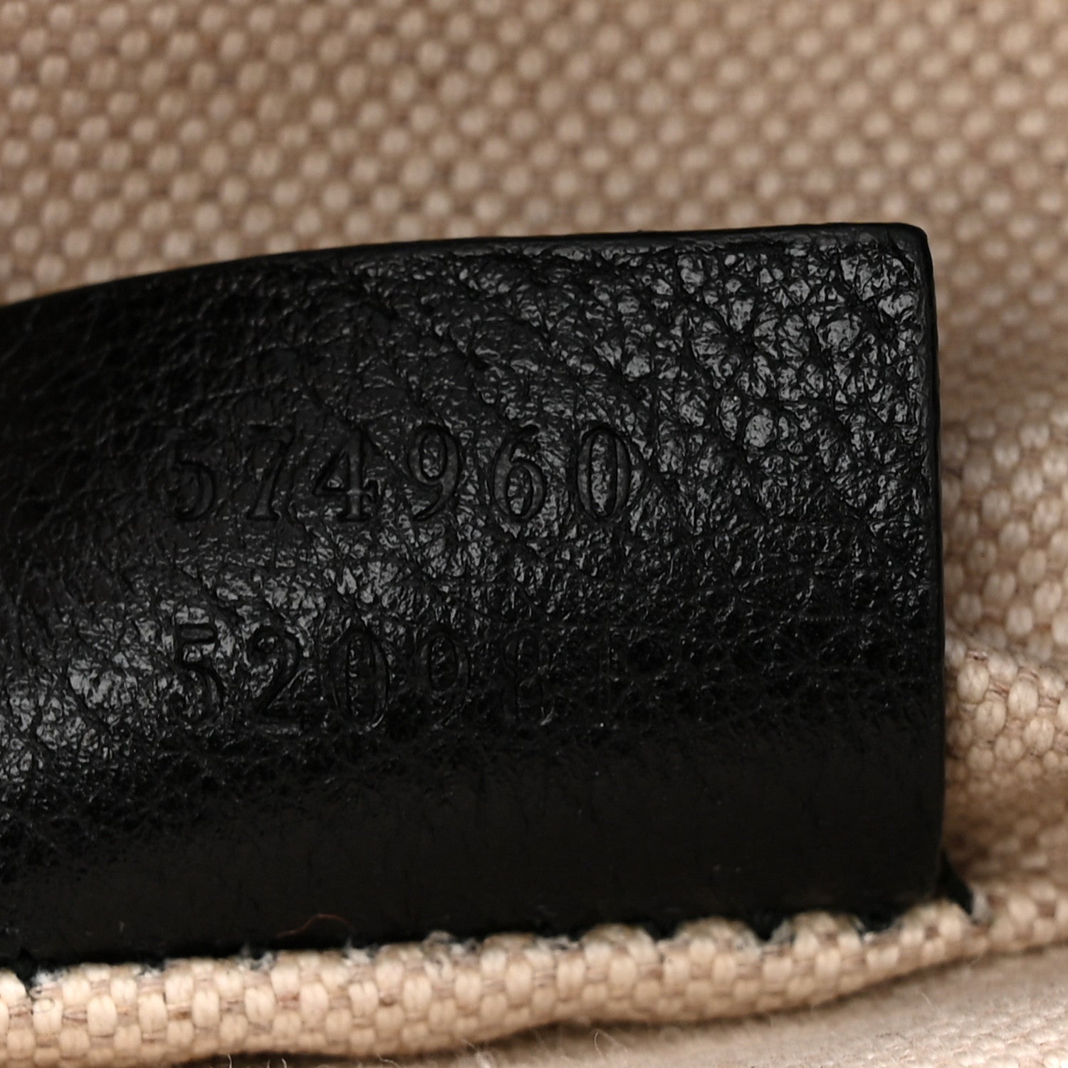 Gucci Velvet GG Monogram Textured Calfskin Web Bucket Bag Brown Black