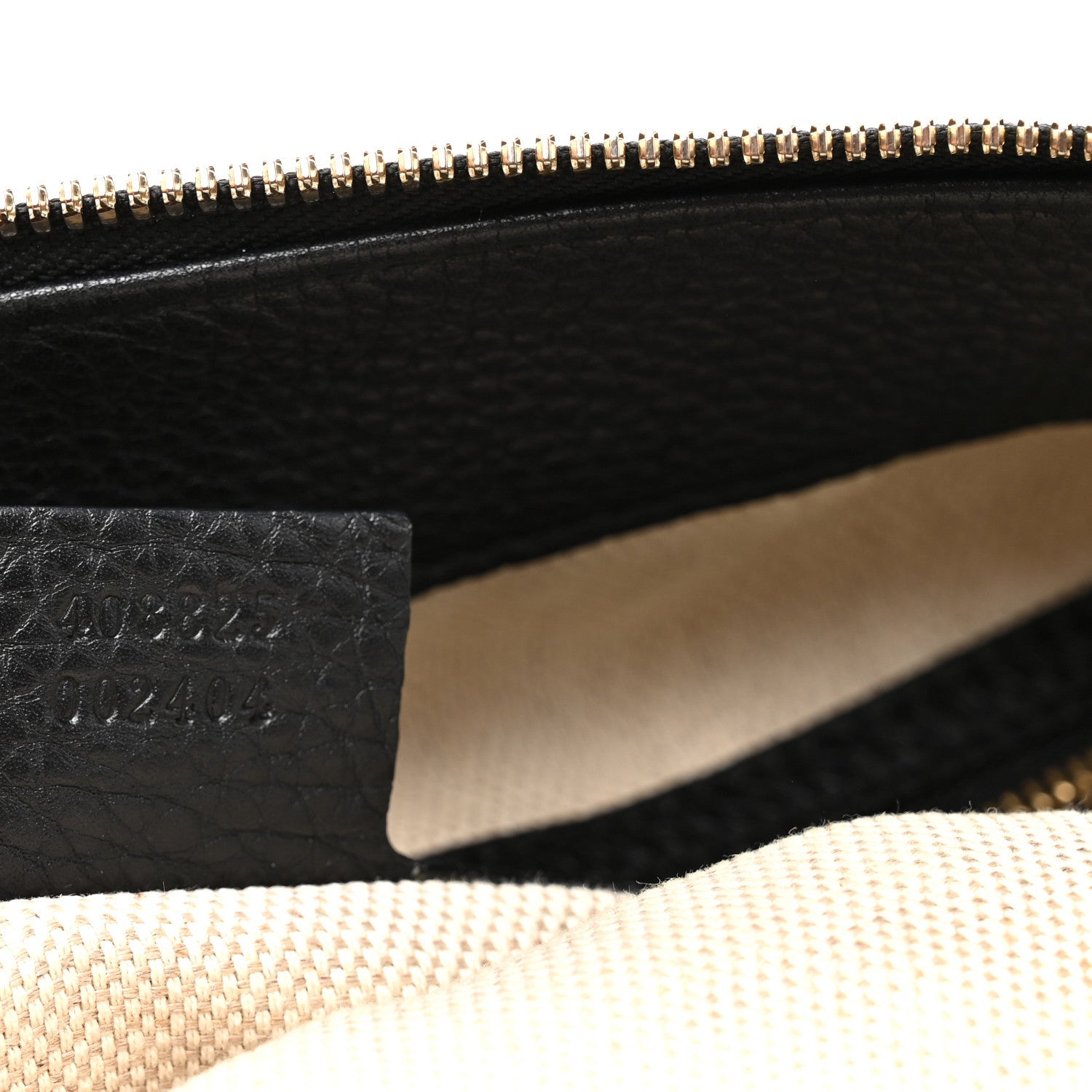 Gucci Pebbled Calfskin Large Soho Hobo Black