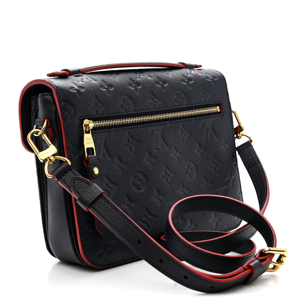 Louis Vuitton Empreinte Pochette Metis Marine Rouge