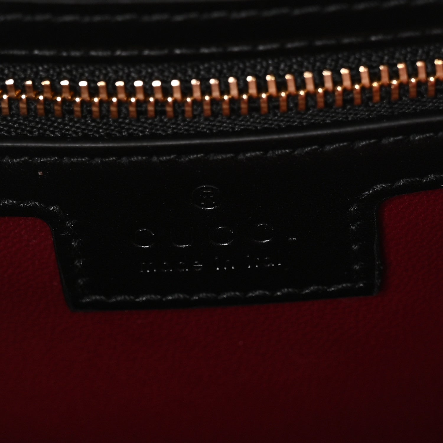 Gucci Calfskin Small Jackie Shoulder Bag Black