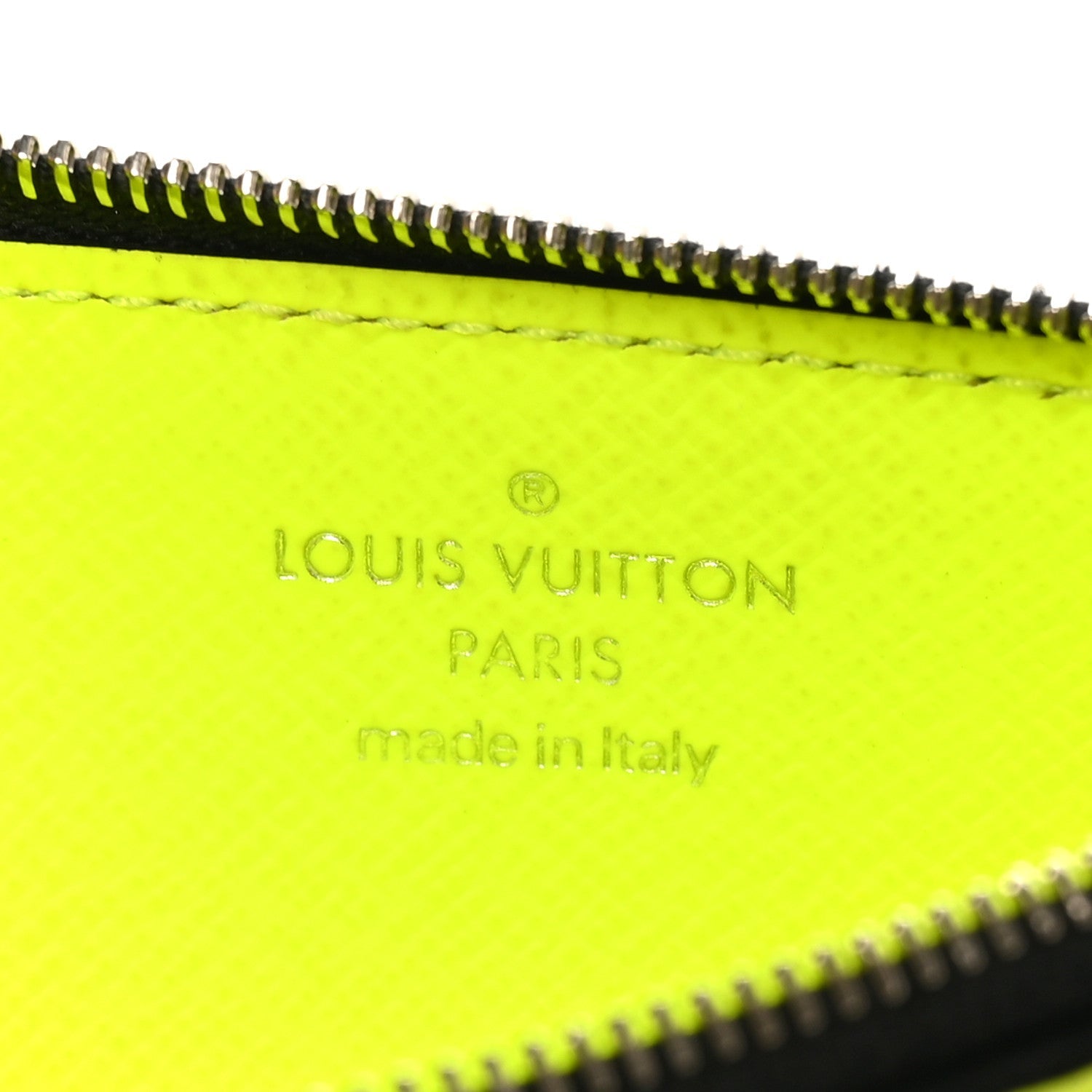 Louis Vuitton Taigarama Coin Card Holder Yellow