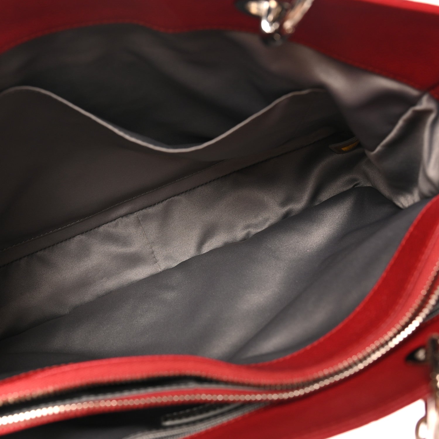Chanel Caviar Quilted Grand Shopping Tote GST Red