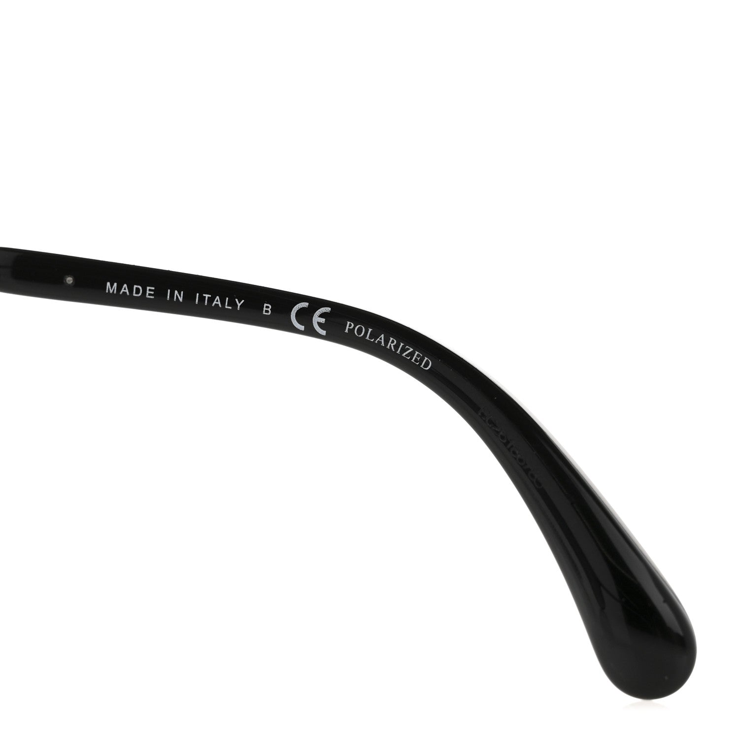 Acetate Metal Polarized Pantos Sunglasses 5440-A Black