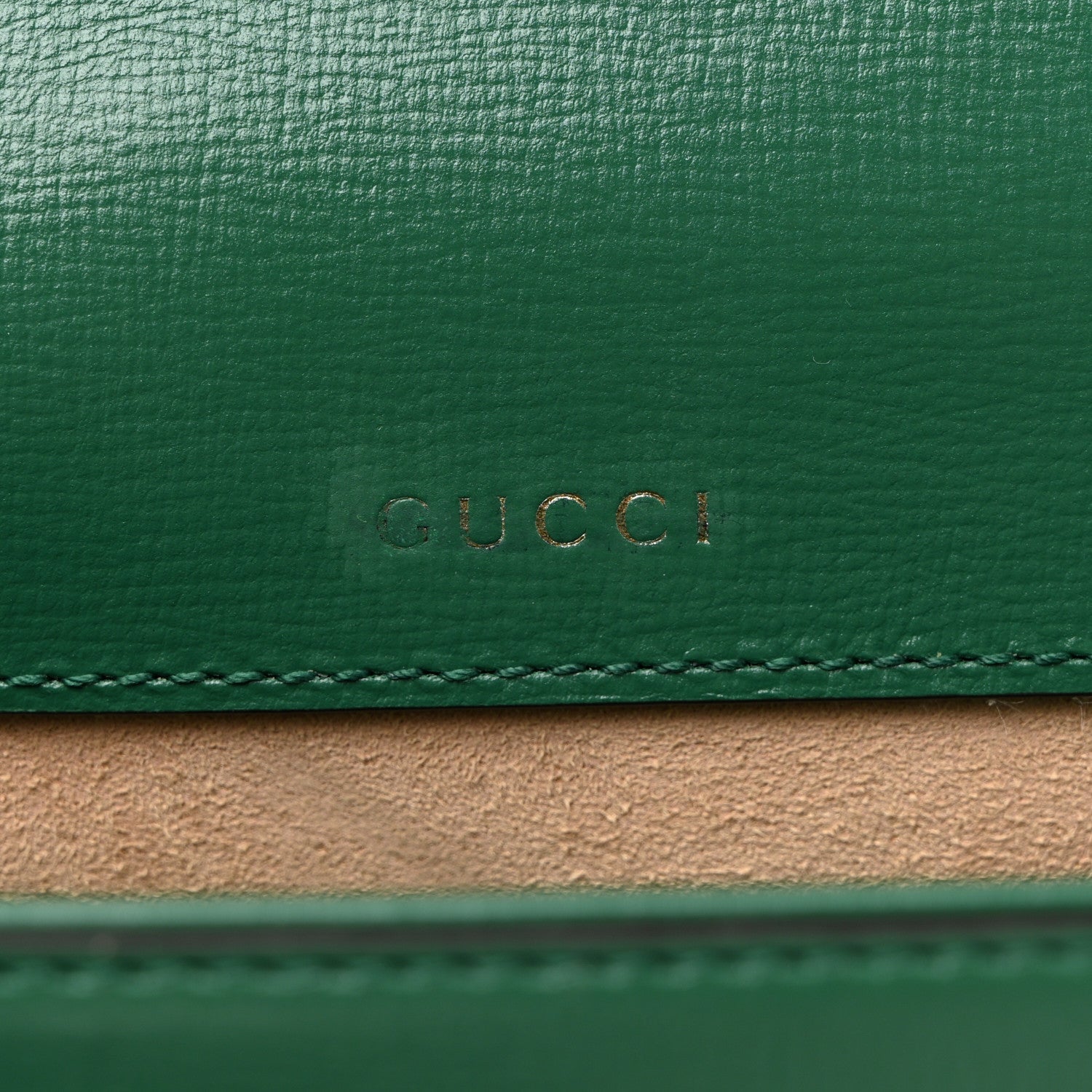 Gucci Azalea Calfskin Web Monochrome Horsebit 1955 Shoulder Bag Emerald