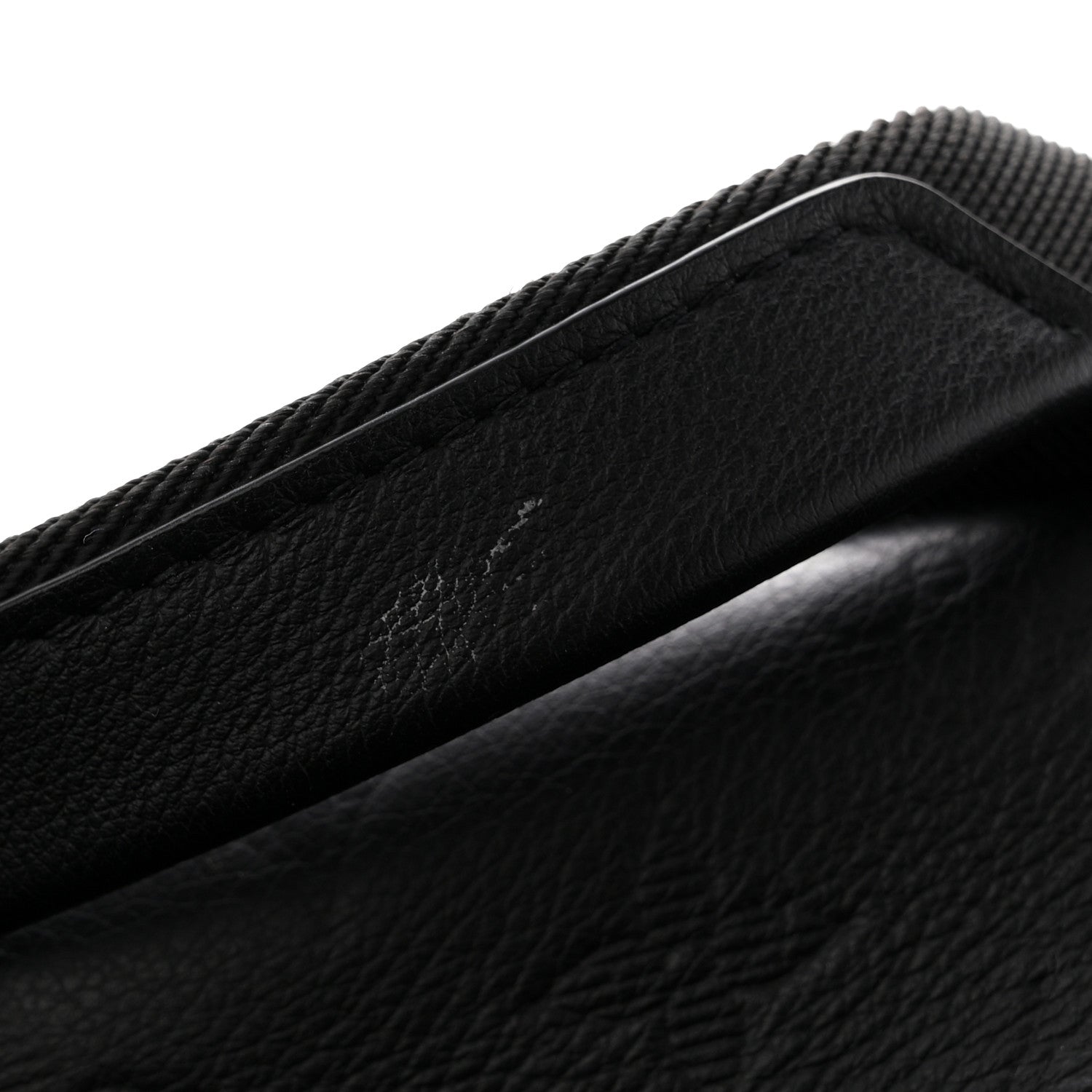 Louis Vuitton Calfskin Monogram Shadow Discovery Backpack  Black