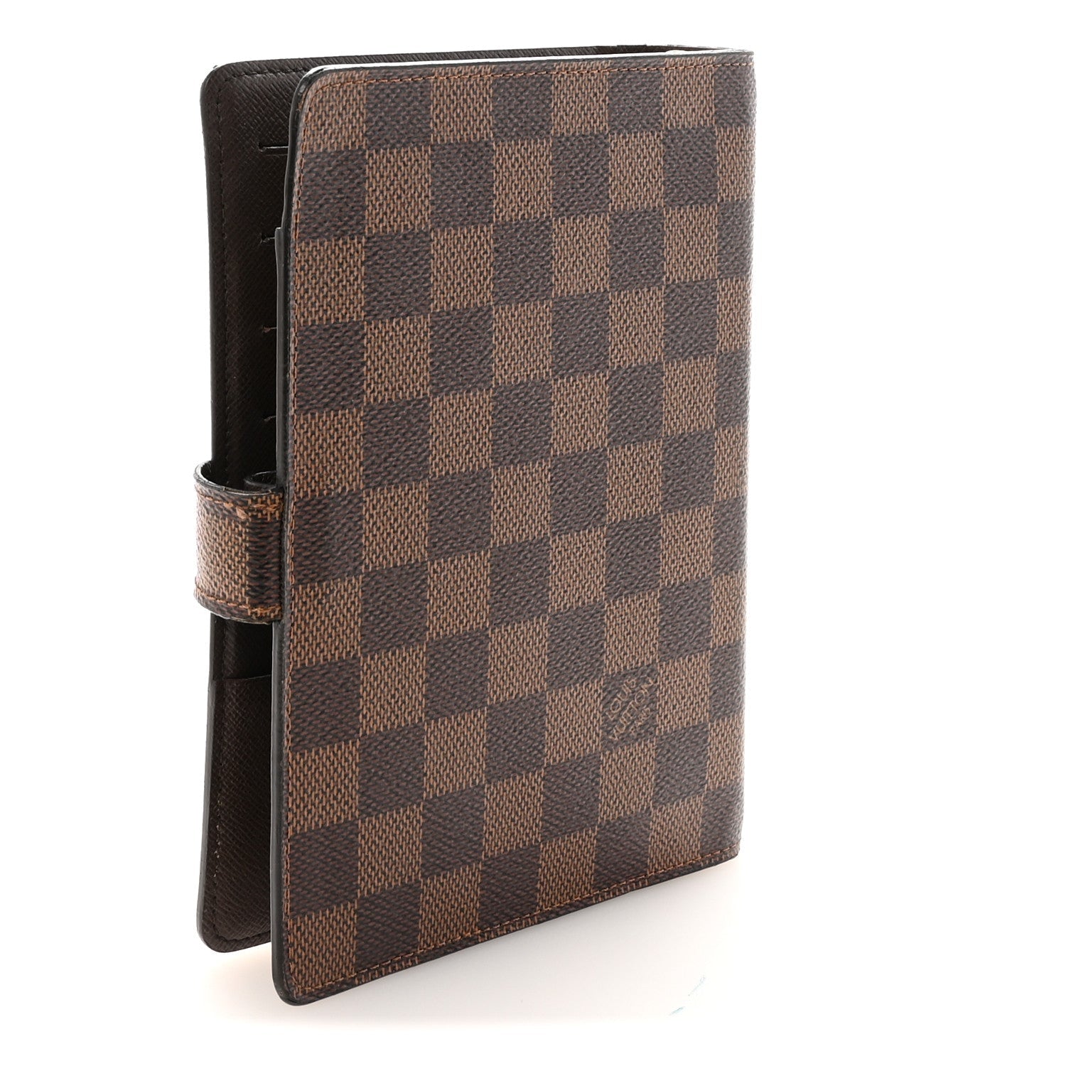 Louis Vuitton Damier Ebene Medium Ring Agenda Cover