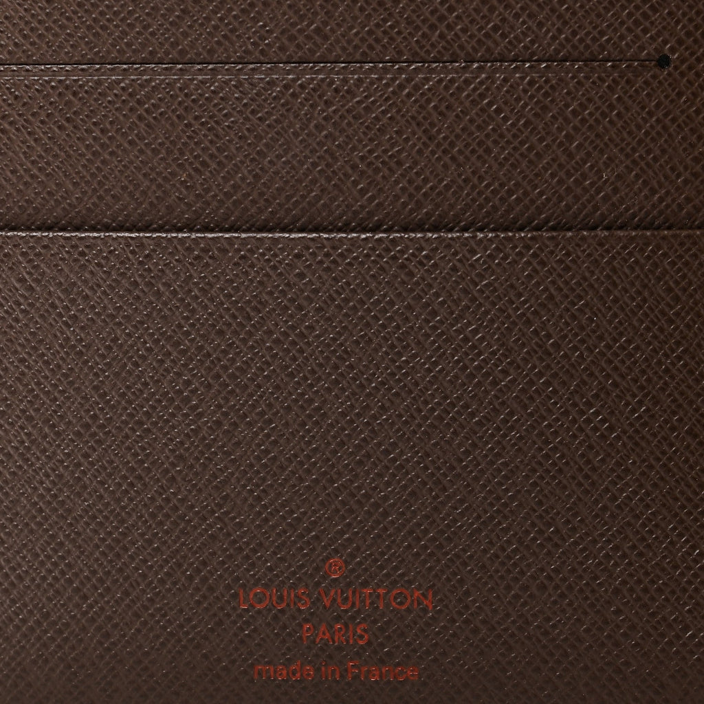 Louis Vuitton Damier Ebene Medium Ring Agenda Cover