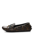 Louis Vuitton Patent Monogram Gloria Loafers 35