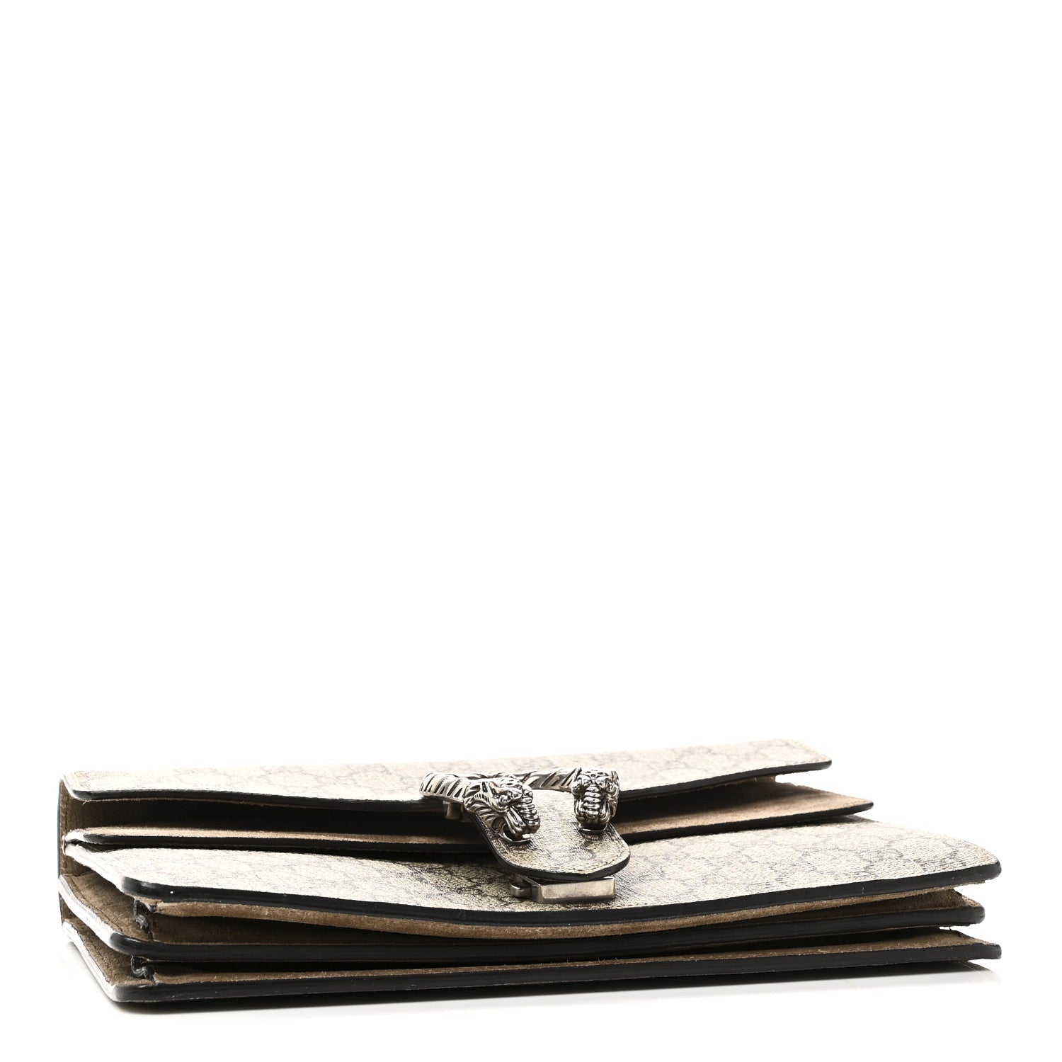 Gucci GG Supreme Monogram Small Dionysus Shoulder Bag Taupe