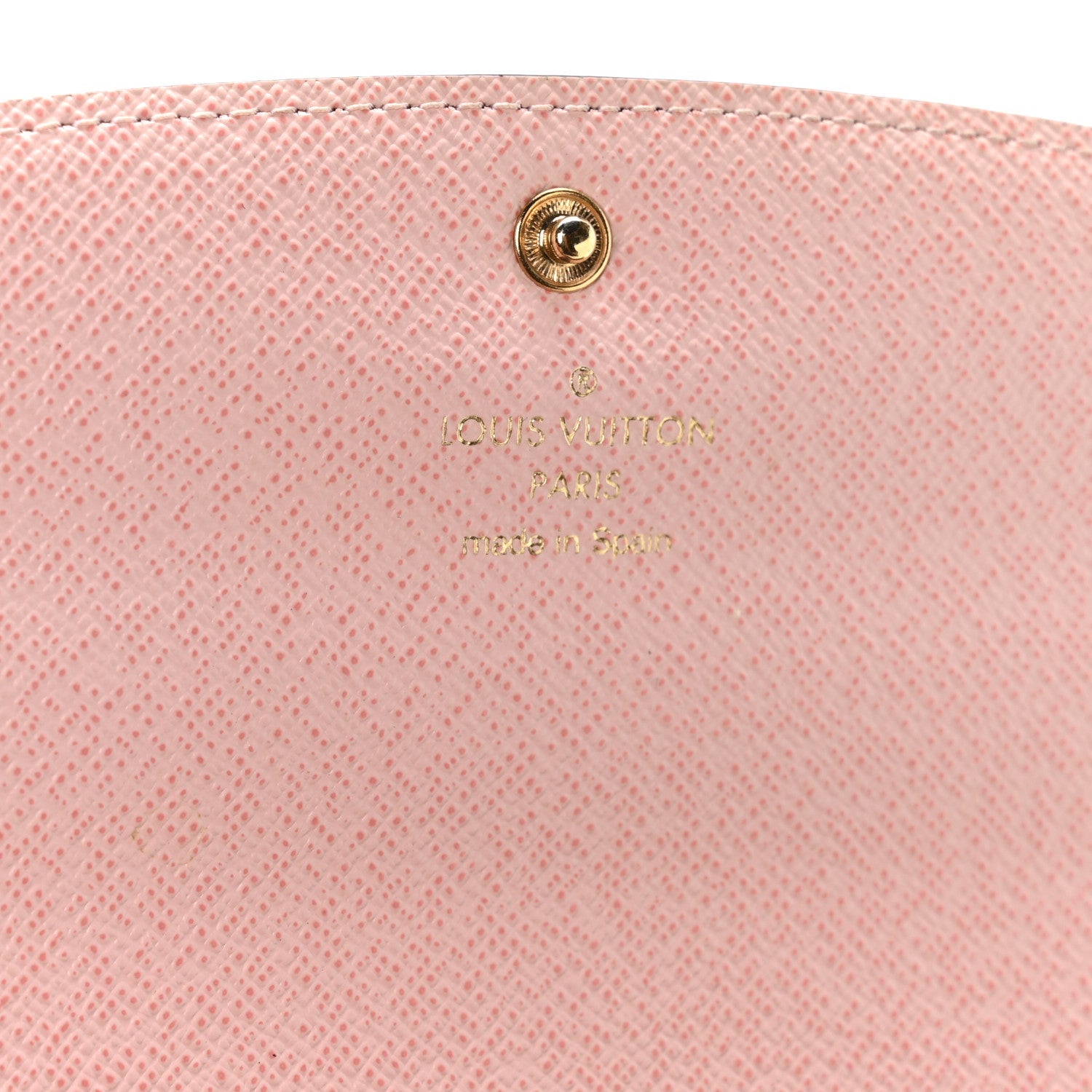 Louis Vuitton Monogram Emilie Wallet Rose Ballerine