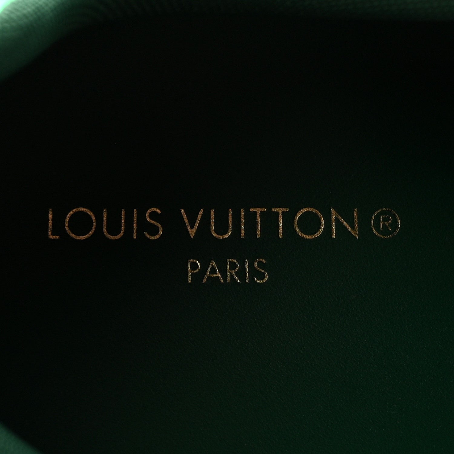 Louis Vuitton Calfskin Empreinte Mens Run Away Sneakers 8 White Green