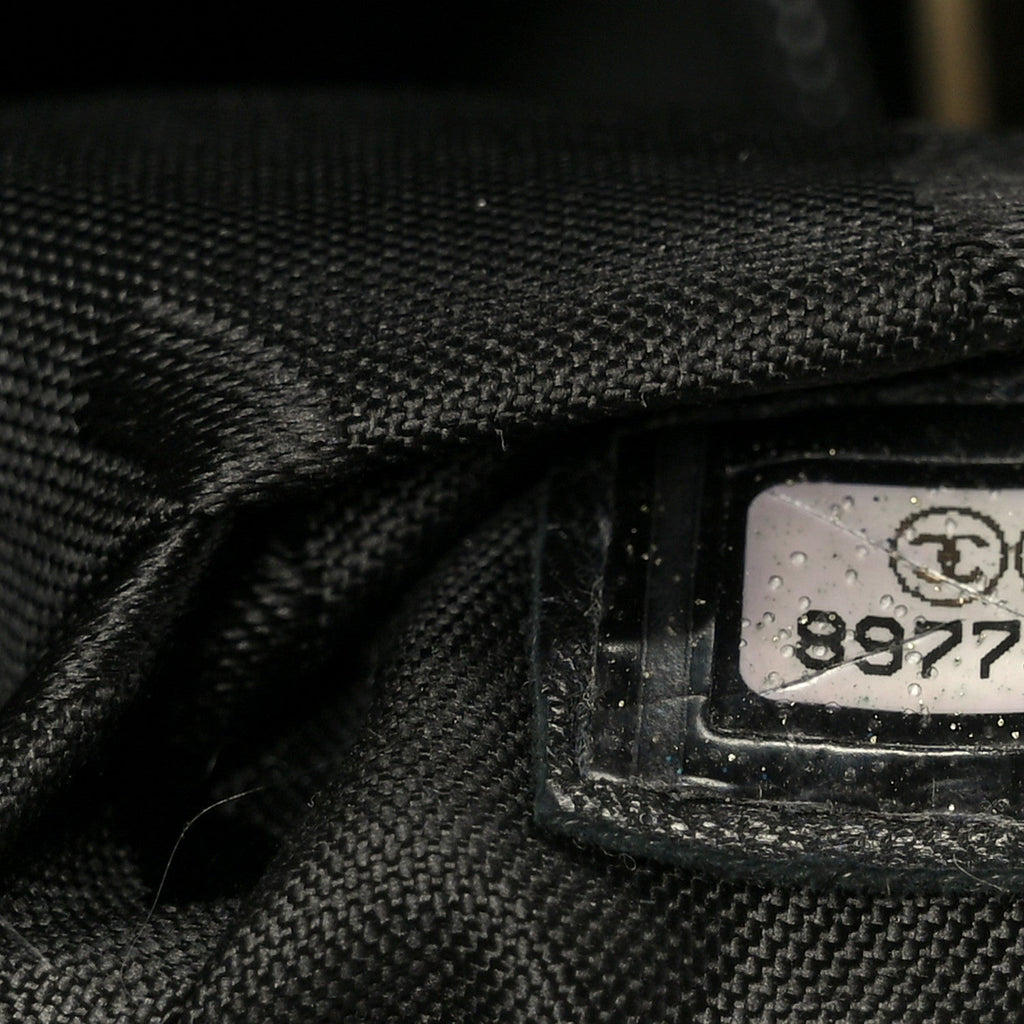 Chanel Calfskin Wild Stitch Tote Black