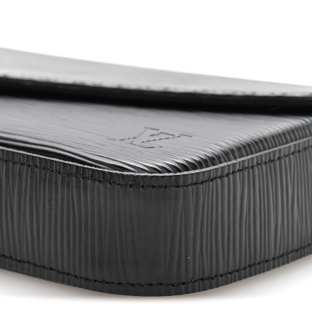 Louis Vuitton Epi Pochette Felicie Black