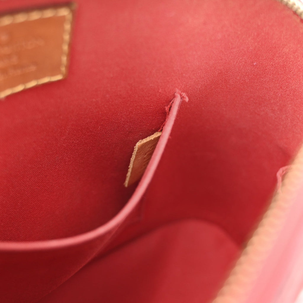 Louis Vuitton Vernis Alma BB Cherry
