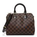 Louis Vuitton Damier Ebene Speedy Bandouliere 25