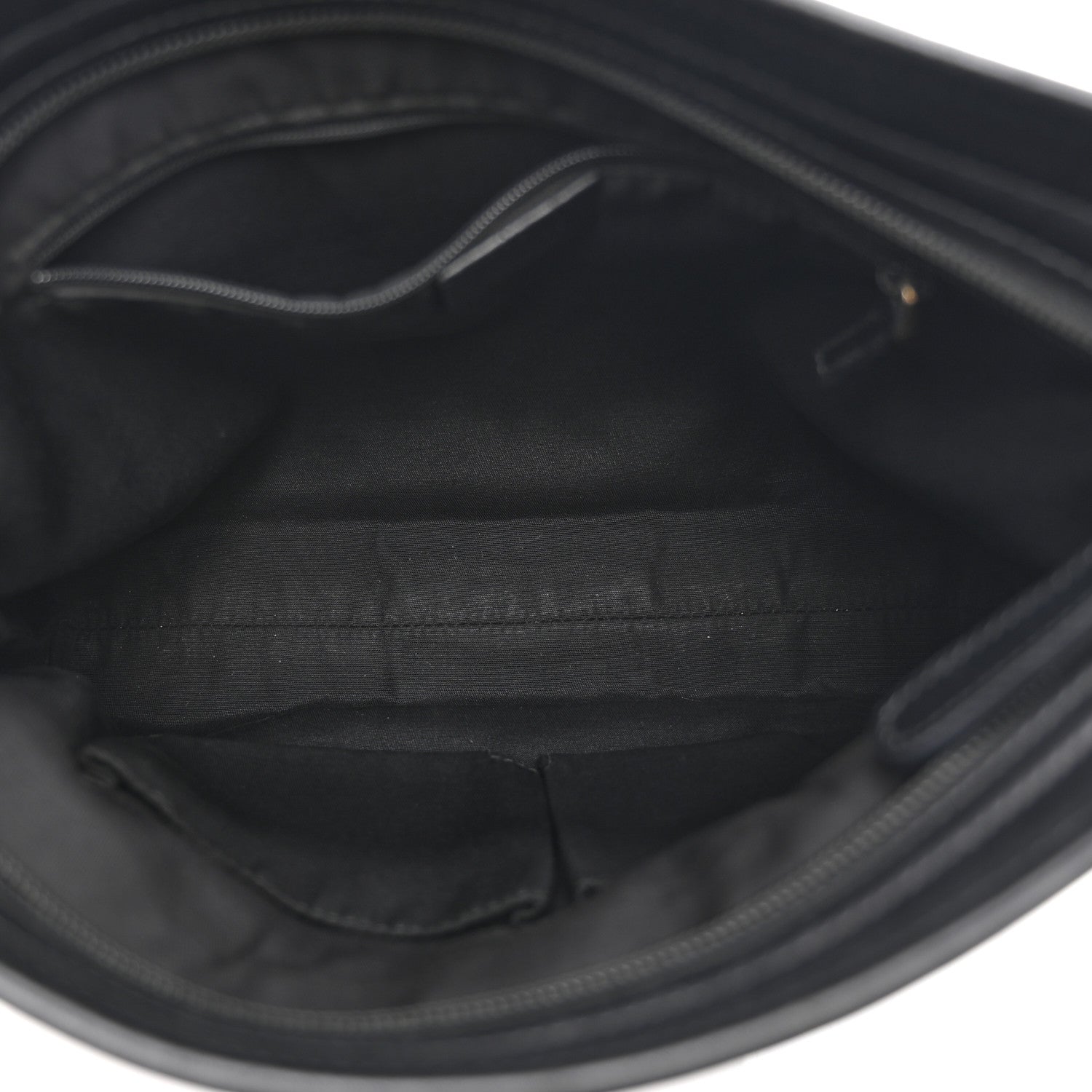 Gucci GG Monogram Web Flat Messenger Bag Black
