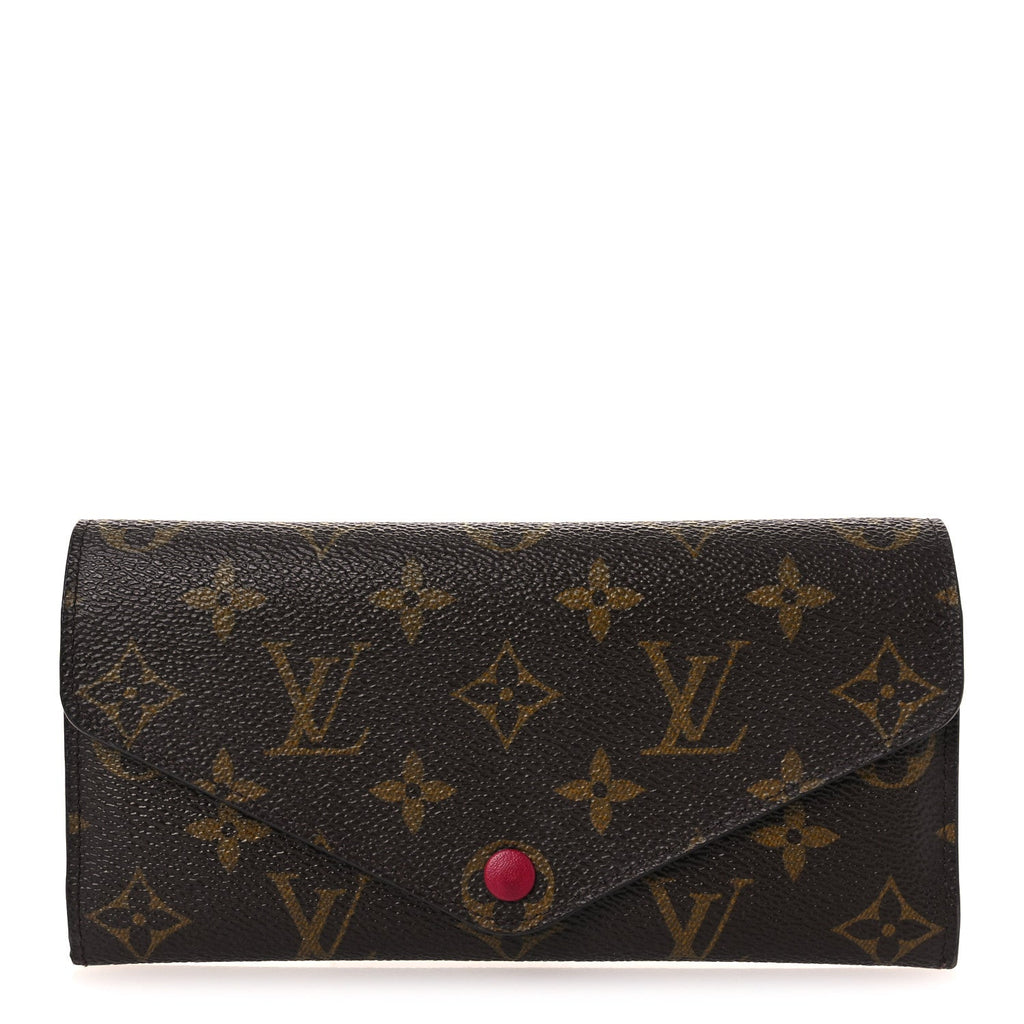 Louis Vuitton Monogram Josephine Wallet Fuchsia