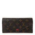 Louis Vuitton Monogram Josephine Wallet Fuchsia