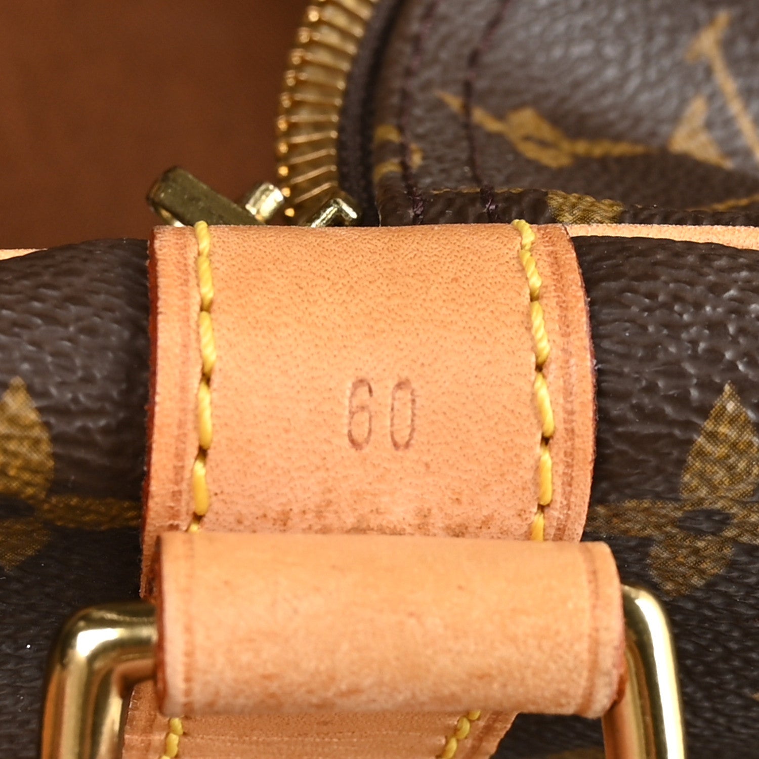 Louis Vuitton Monogram Keepall Bandouliere 60