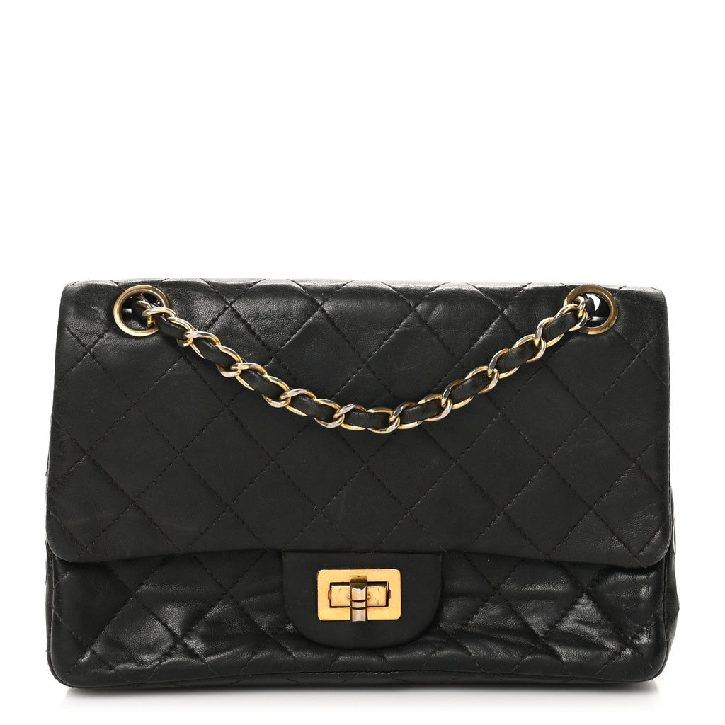 Chanel Lambskin Quilted 2.55 Reissue 224 Flap Brown