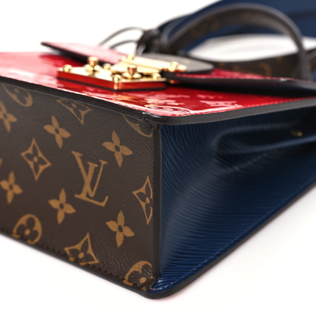 Louis Vuitton Vernis Epi Monogram Spring Street Scarlet