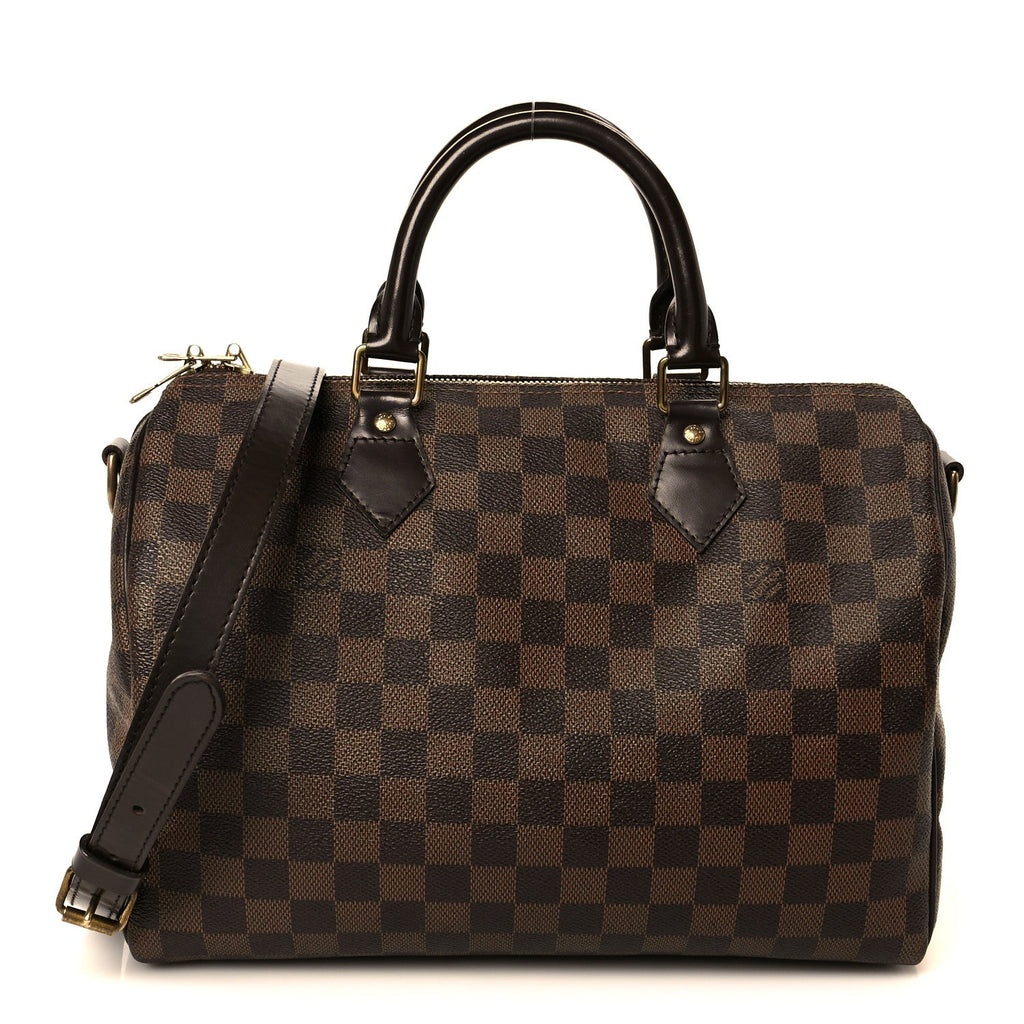 Louis Vuitton Damier Ebene Speedy Bandouliere 30