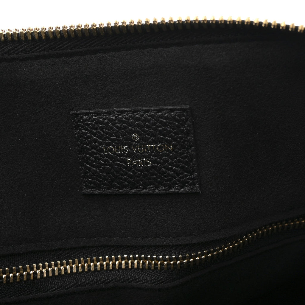 Louis Vuitton Empreinte Monogram Giant Speedy Bandouliere 25 Black