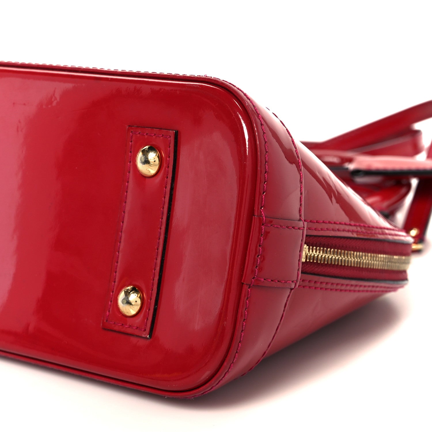 Louis Vuitton Vernis Alma BB Rose Indien