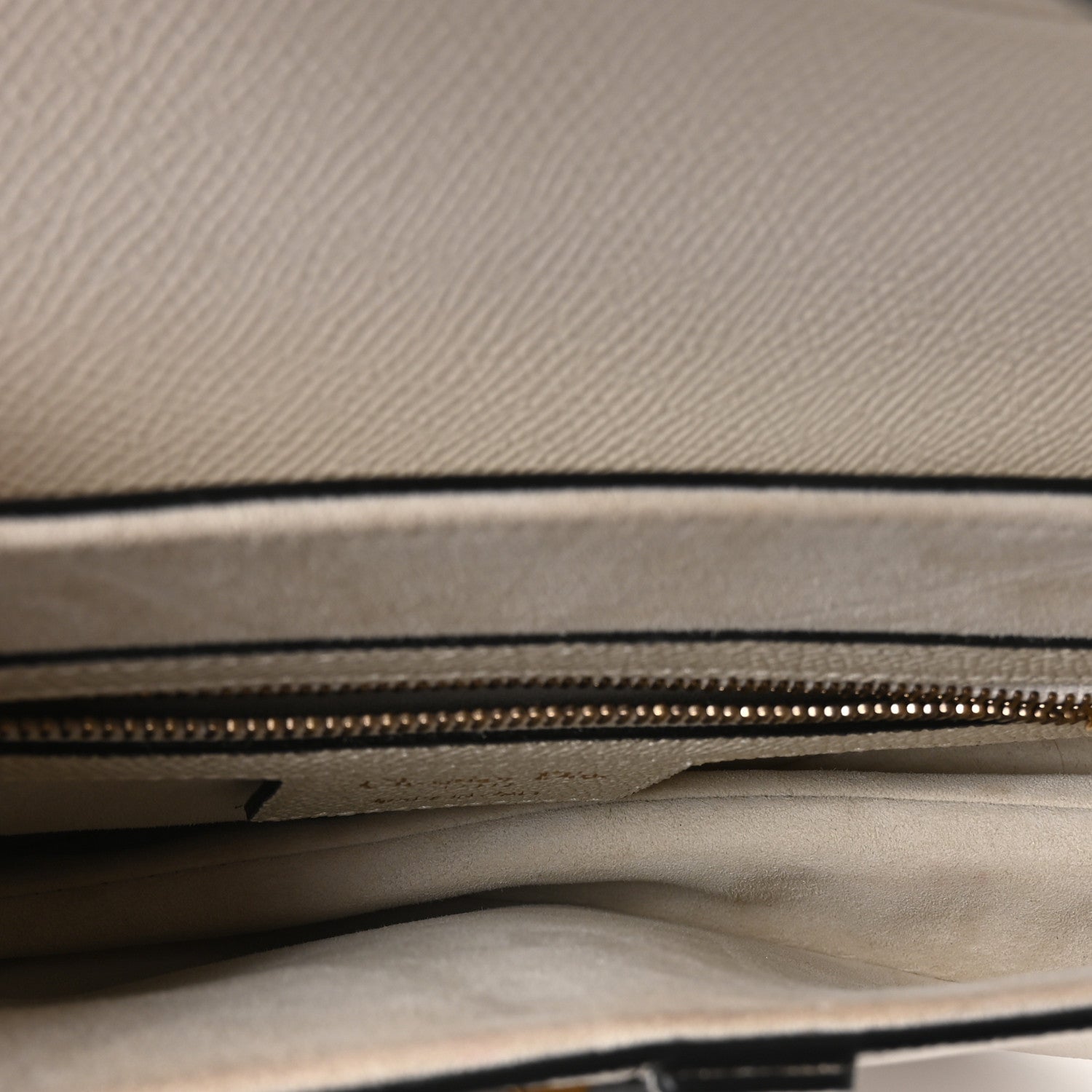 Christian Dior Grained Calfskin Saddle Bag White