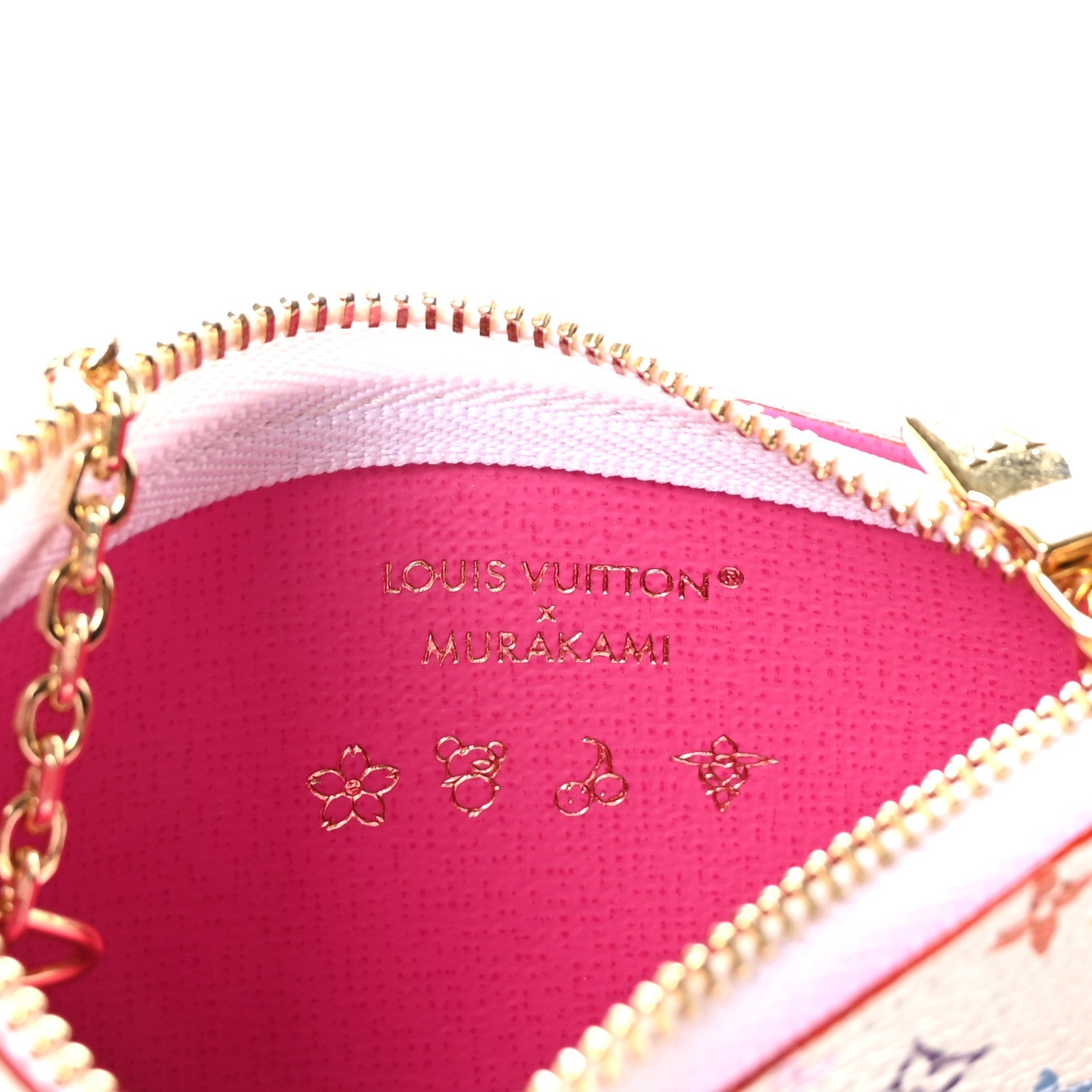 Louis Vuitton LV X TM Monogram Multicolor Key Pouch White