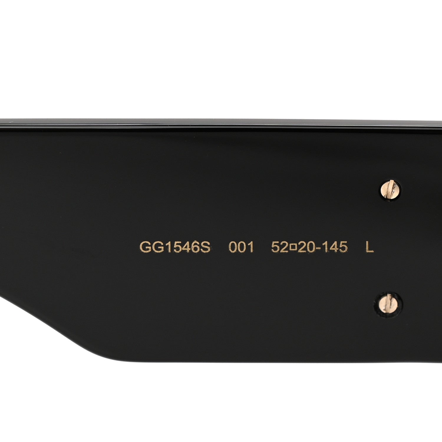 Gucci Acetate Square Sunglasses GG1546S Black