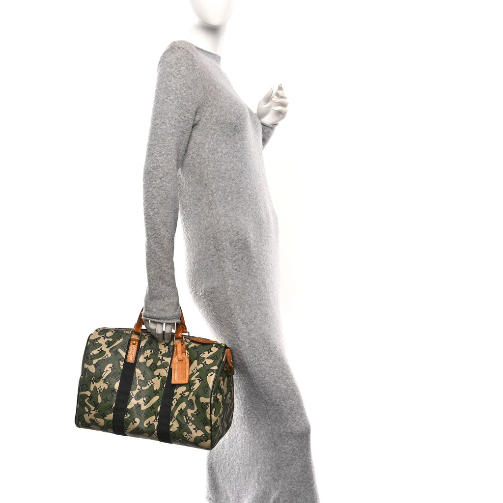 Louis Vuitton Monogramouflage Speedy 35